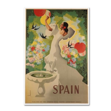 Trademark Fine Art Vintage Apple Collection 'Spain Morell' Canvas Art, 16x24 ALI6625-C1624GG